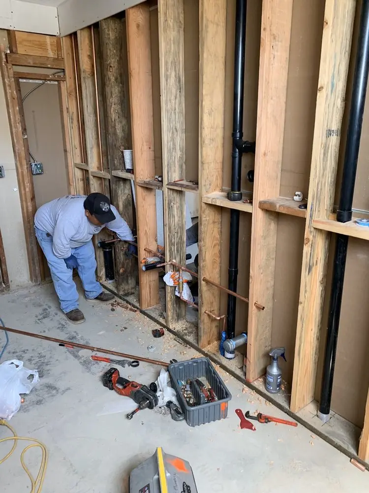 Commercial rough-in plumbing for Commercial Plumbing in Adkins